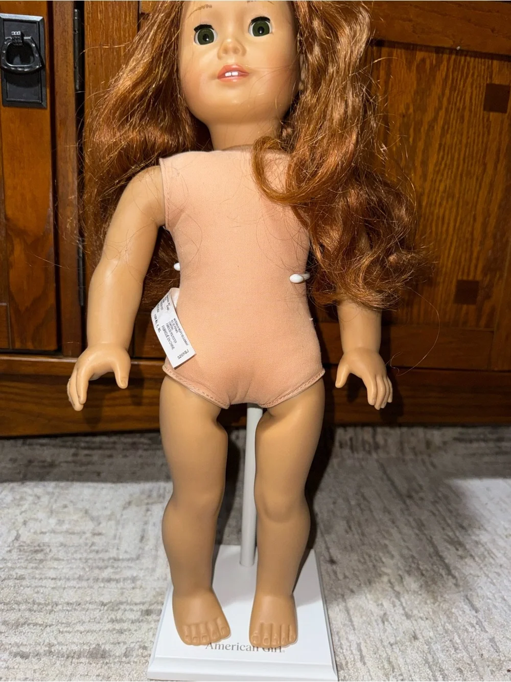 American Girl JLY Doll made in 2014 auburn hair green eyes